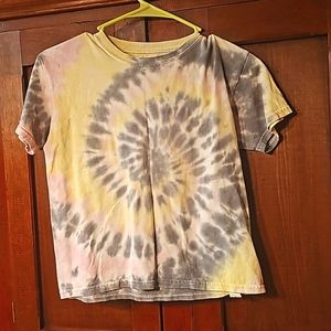 Homemade tie die t-shirt